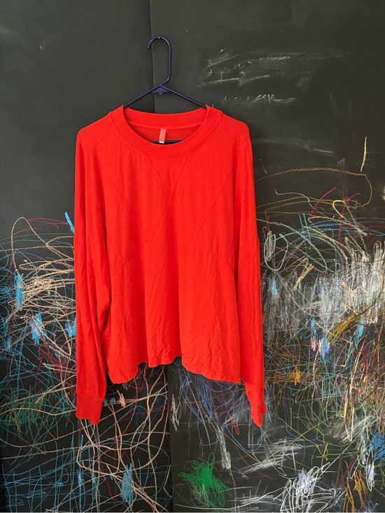 FP Movement by Free People Tops - FP Movement by Free People orange Red Long-Sleeve Tee - medium